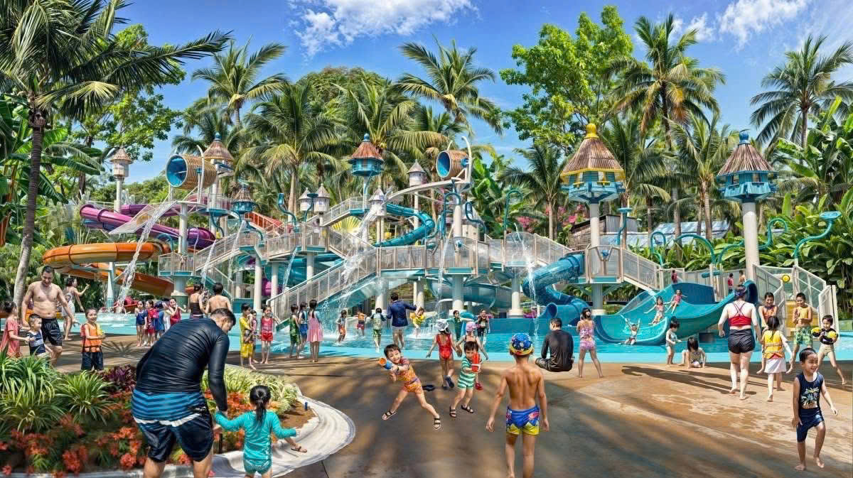 tiện ích sun world công viên nước chủ đề 19 hecta