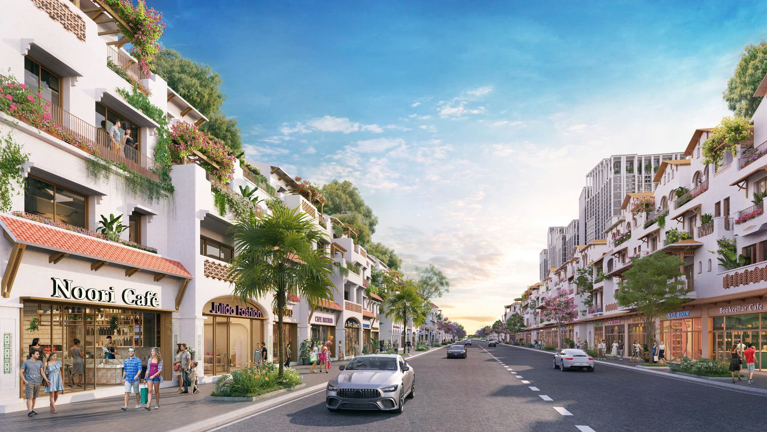 khu trung tâm tâm thương mại - shophouse dự án