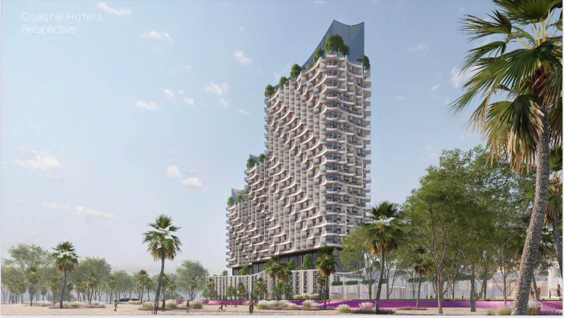 phối cảnh condotel dự án blanca city