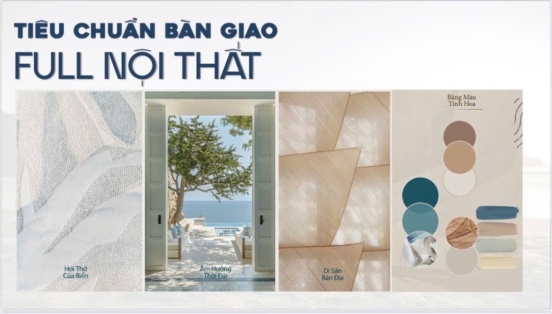 bàn giao full nội thất
